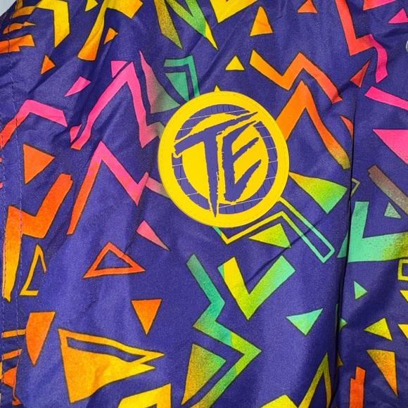 Tipsy Elves Totally 80s Design Ski Suit Adult Size Small - Picture 3 of 16